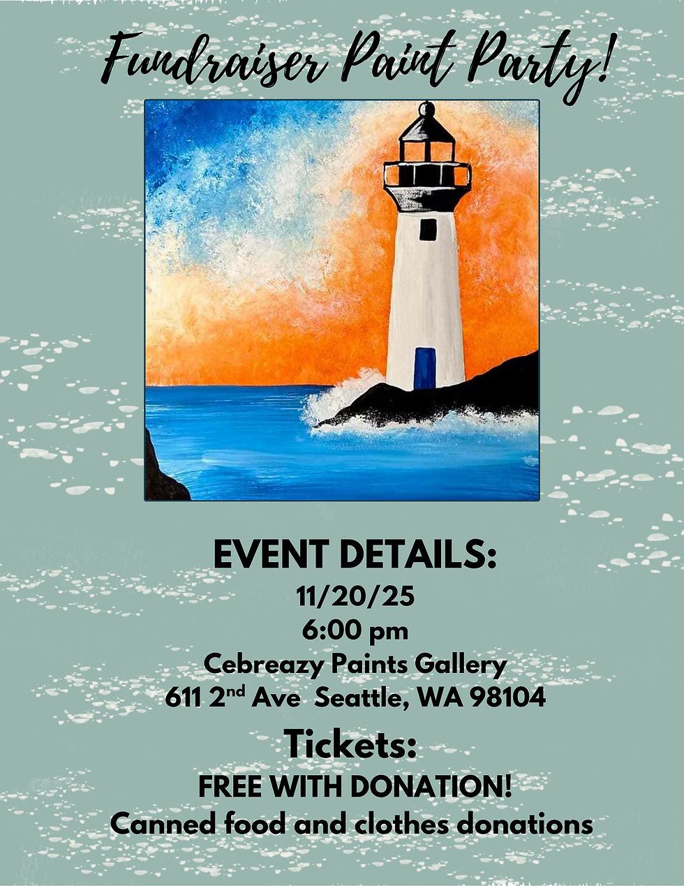 Fundraiser Paint Party: Free