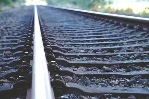 Railway Tracks closeup