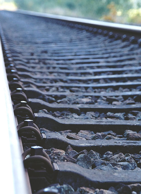 Railway Tracks closeup