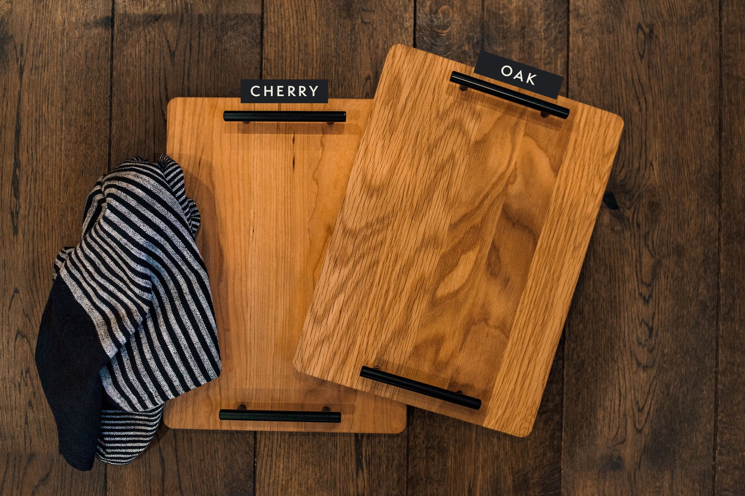 Serving Tray, Charcuterie Board - Oak or Cherry Hardwood