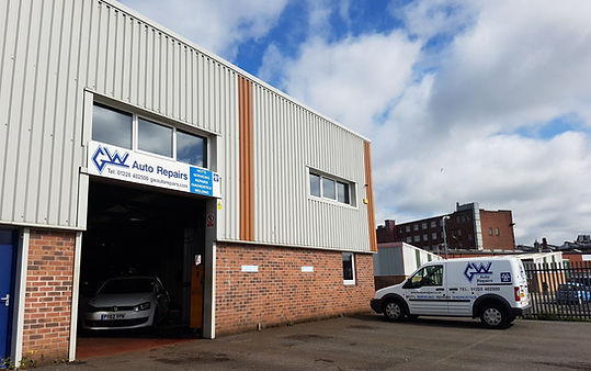 GW Auto repairs building