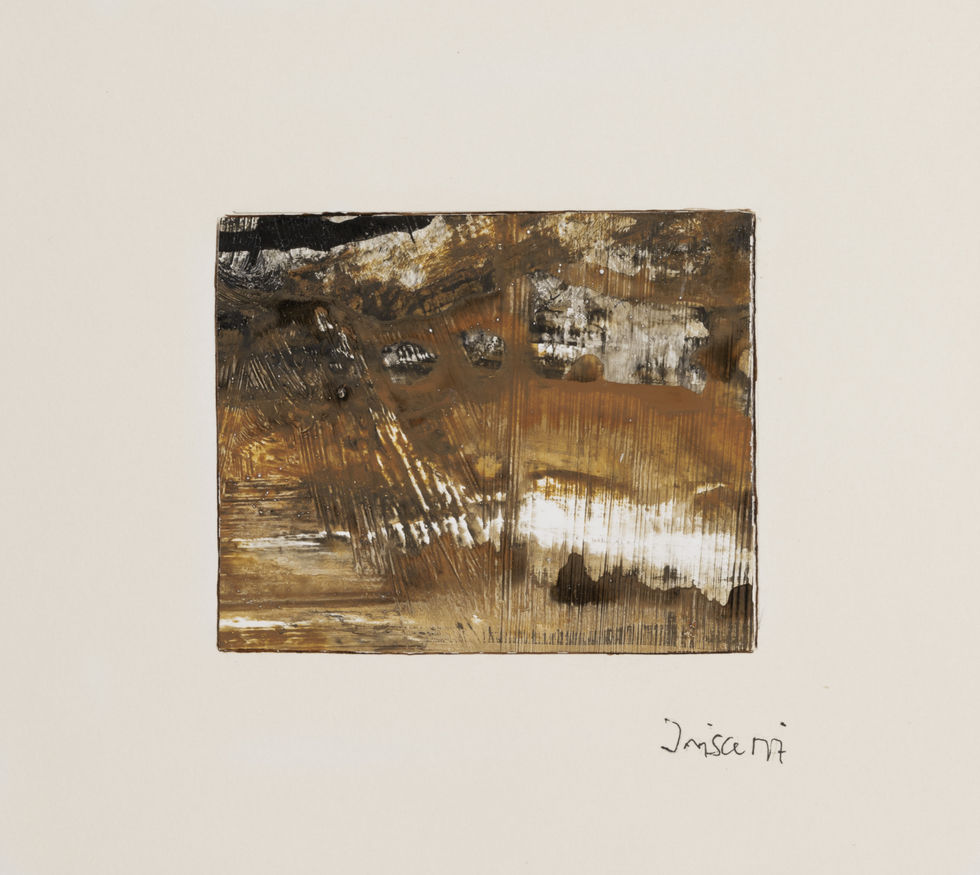 A-259 Acrílico sobre cartulina, medida total 19x17 cm.