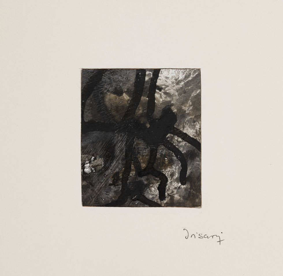 A-253 Acrílico sobre cartulina, medida total 20x19,5 cm.