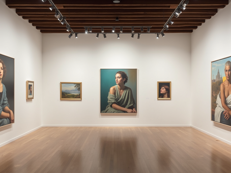 Explora el abstracto y figurativo en obras de arte