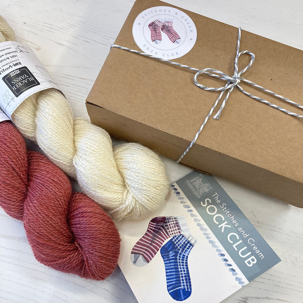 Thumbnail: Picnic At Pendennis Sock Knitting Kit