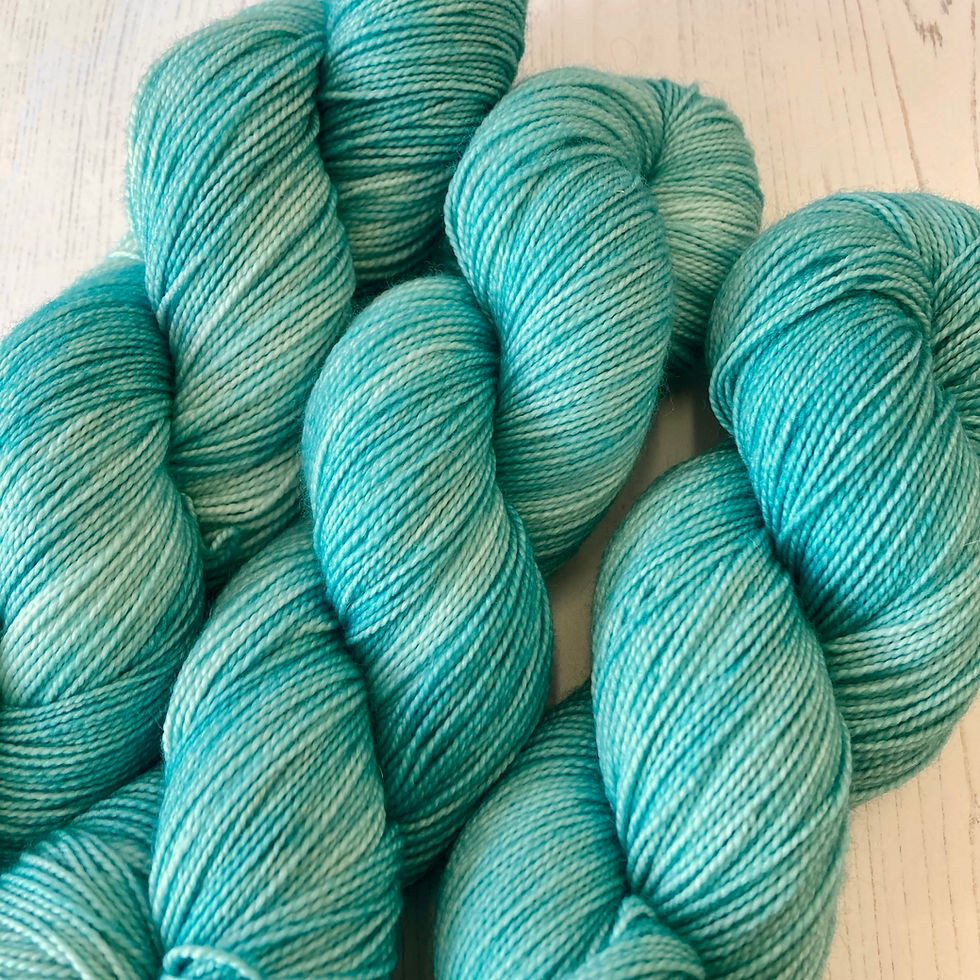 Thumbnail: The Sea Breeze Shawlette Knitting Kit