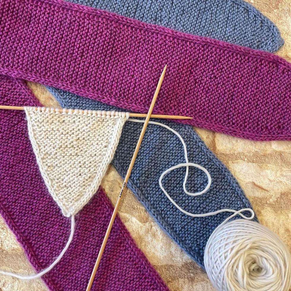 Thumbnail: Porthleven Scarf Digital Pattern PDF