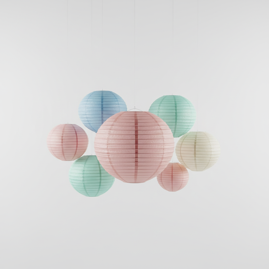 Hanging Paper Lanterns