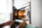 Microwave cleaning