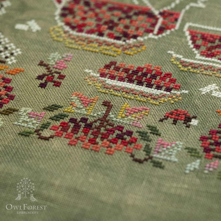 サムネイル： Chart-Viburnum Hummingbirds
