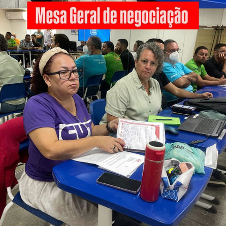 📢 Primeira rodada da Mesa Geral de Negociação dos Servidores do Recife acontece nesta terça (23)