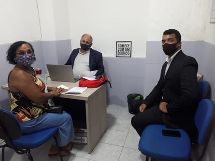 SINDACS PE recebe visita de ACE de Olinda