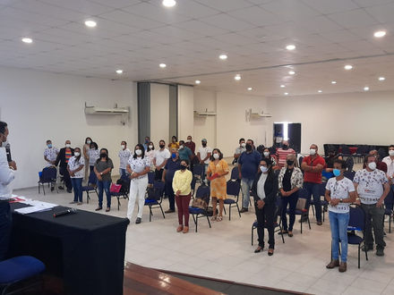 Encontro do SINDACS-PE reúne diretoria do quadriênio 2020-2024