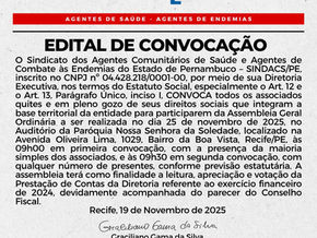 Edital de Convocação!