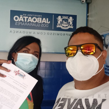 SINDACS PE inicia a entrega do ofício da Campanha Salarial 2021 em Jaboatão