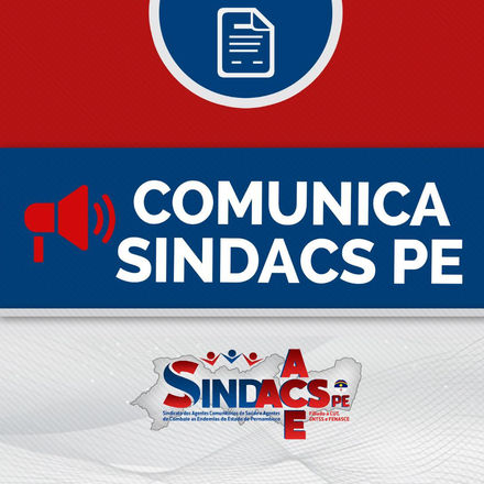 COMUNICADO PARA OS ACS's e ACE's DE GARANHUNS/PE