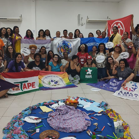 Diretora de Comunicação do SINDACS PE participa de evento sobre a Formação Política e Feminista