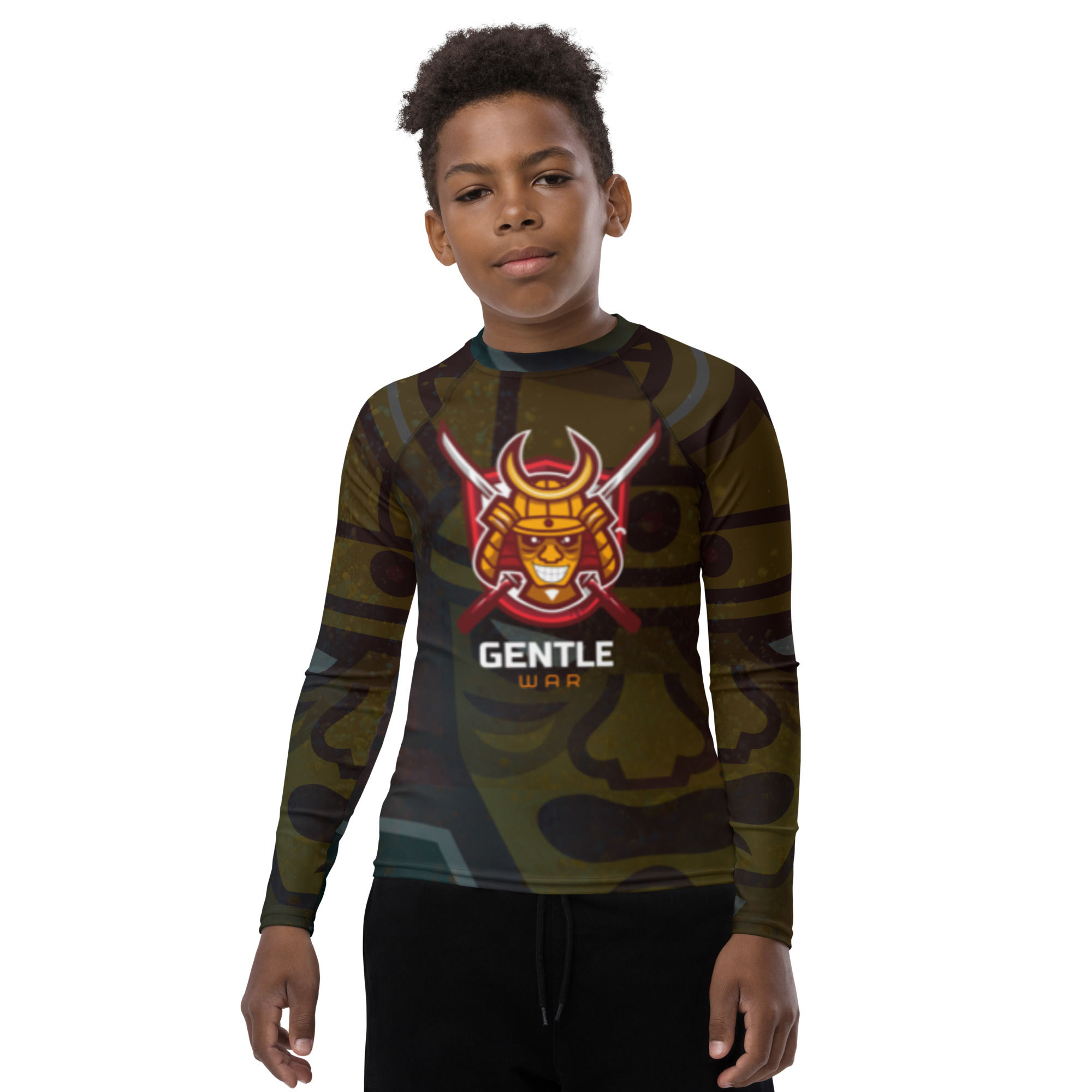 "Smiley Samurai" Youth Gentle War Rashuard