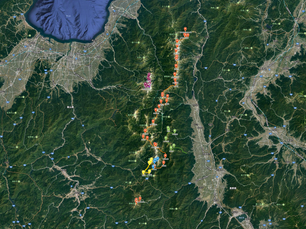 036 北アルプス 夏合宿下見1978