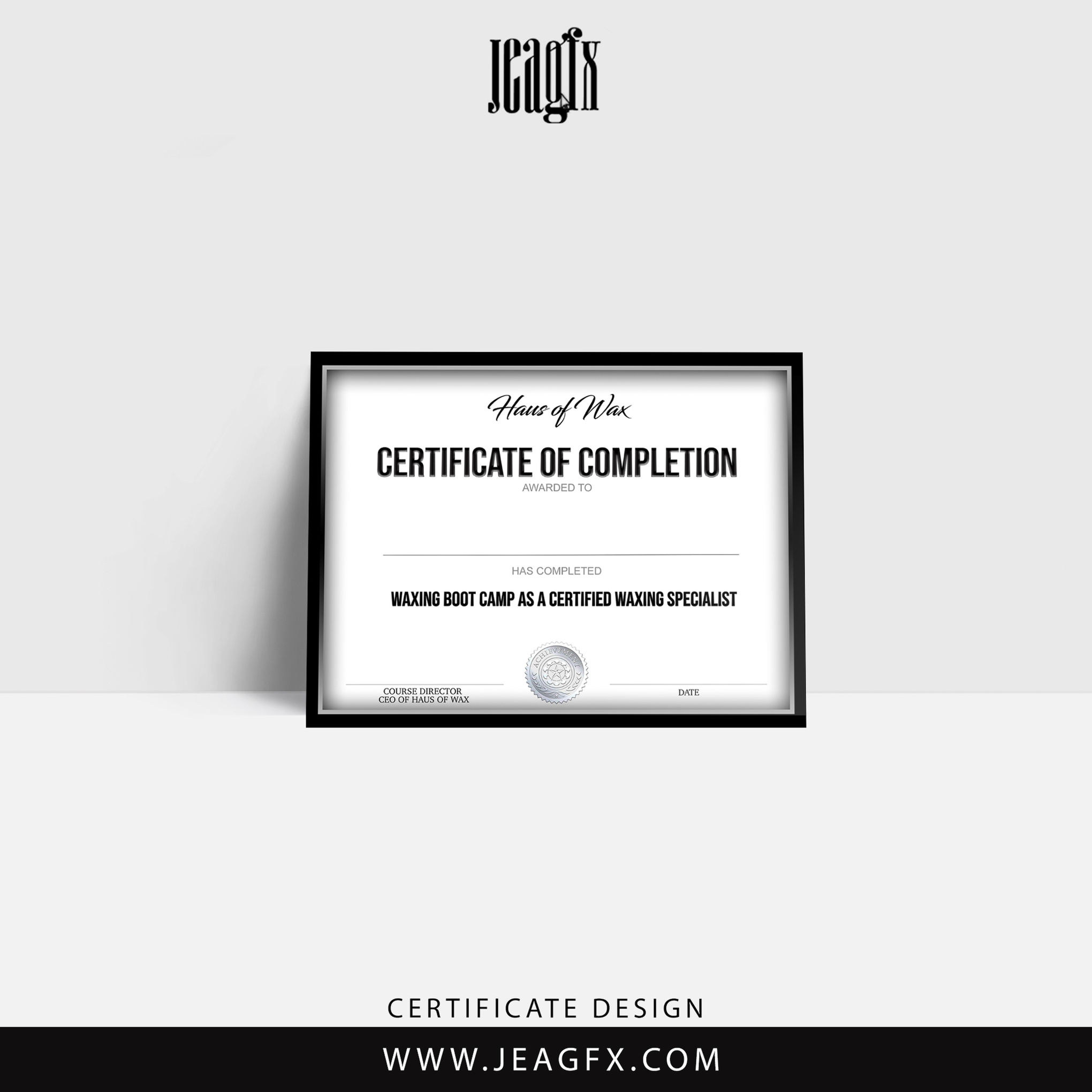 Class Certificate (Design Only)