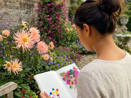 The Inspiration: Faces and Flowers