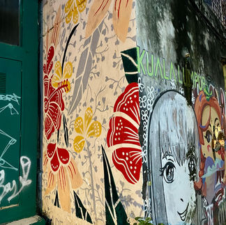 Street art in Kuala Lumpur