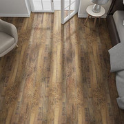 Modern SPC flooring with realistic wood texture for residential and commercial interiors