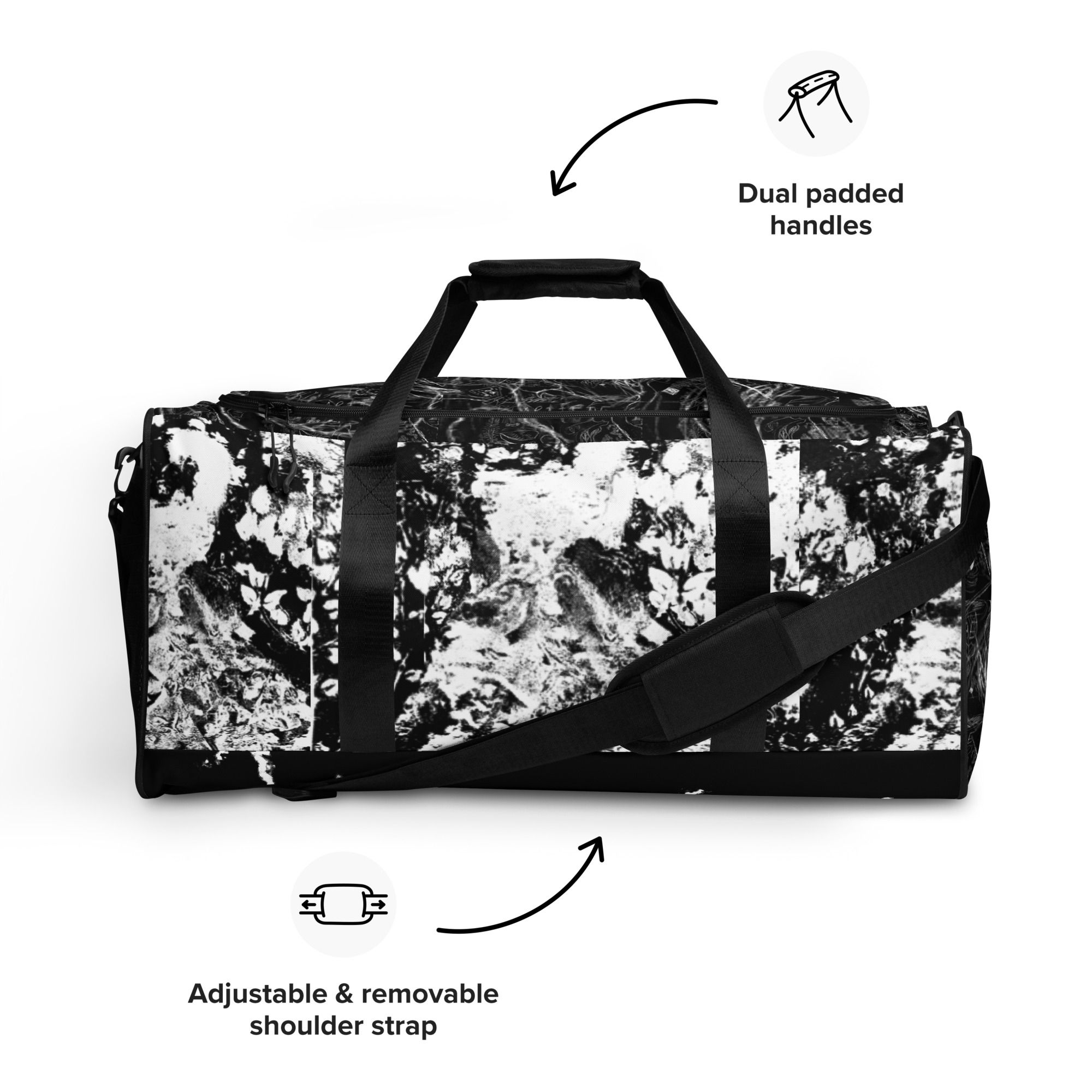 Black OUJ Duffle bag