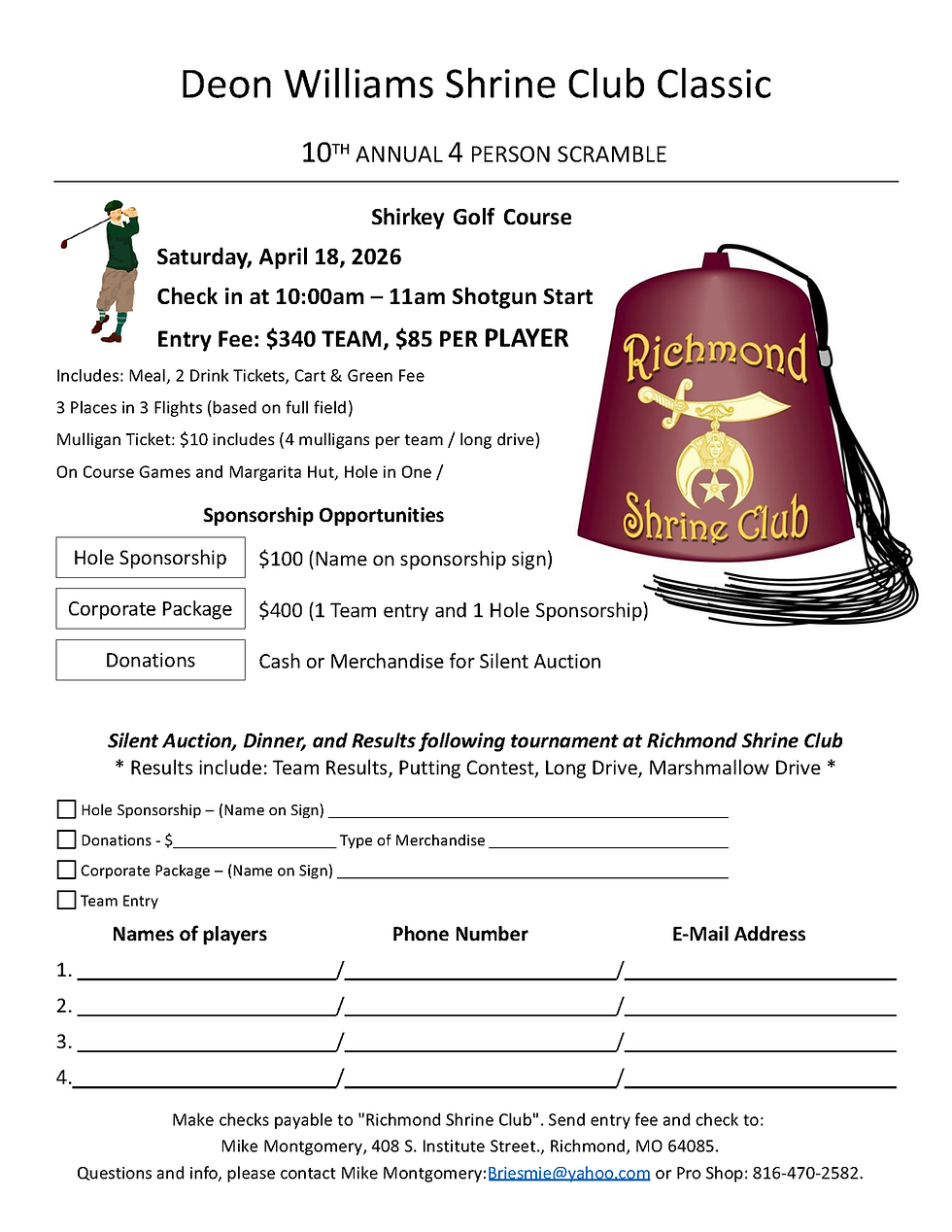 Richmond Golf Tournament