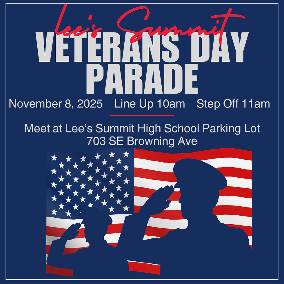 Lee's Summit Veteran's Day Parade