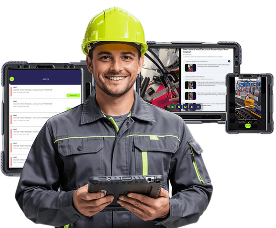 Connected worker platform for manufacturing and logistics