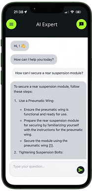 AI Assistant, copilot on the job, AI Chat, RAG search