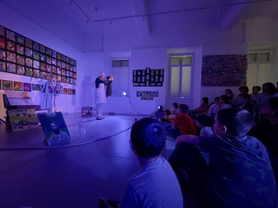 Spettacolo teatrale "Giardino", alcune fotografie