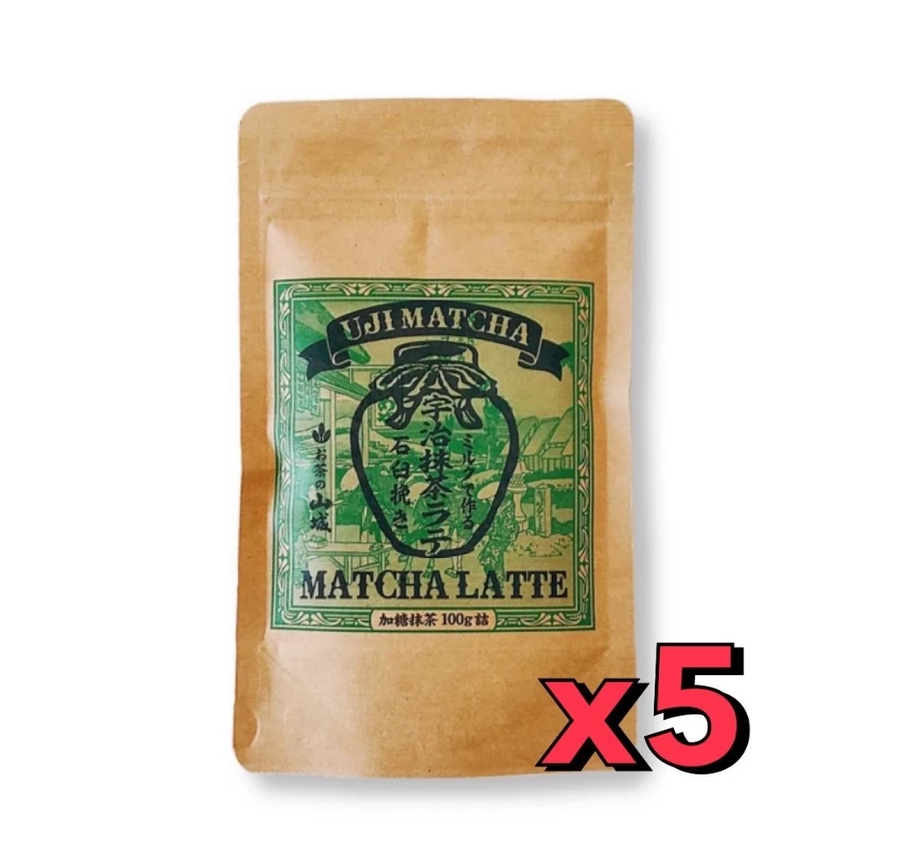 縮圖：山城物產 宇治抹茶拿鐵 100g 萬用抹茶粉