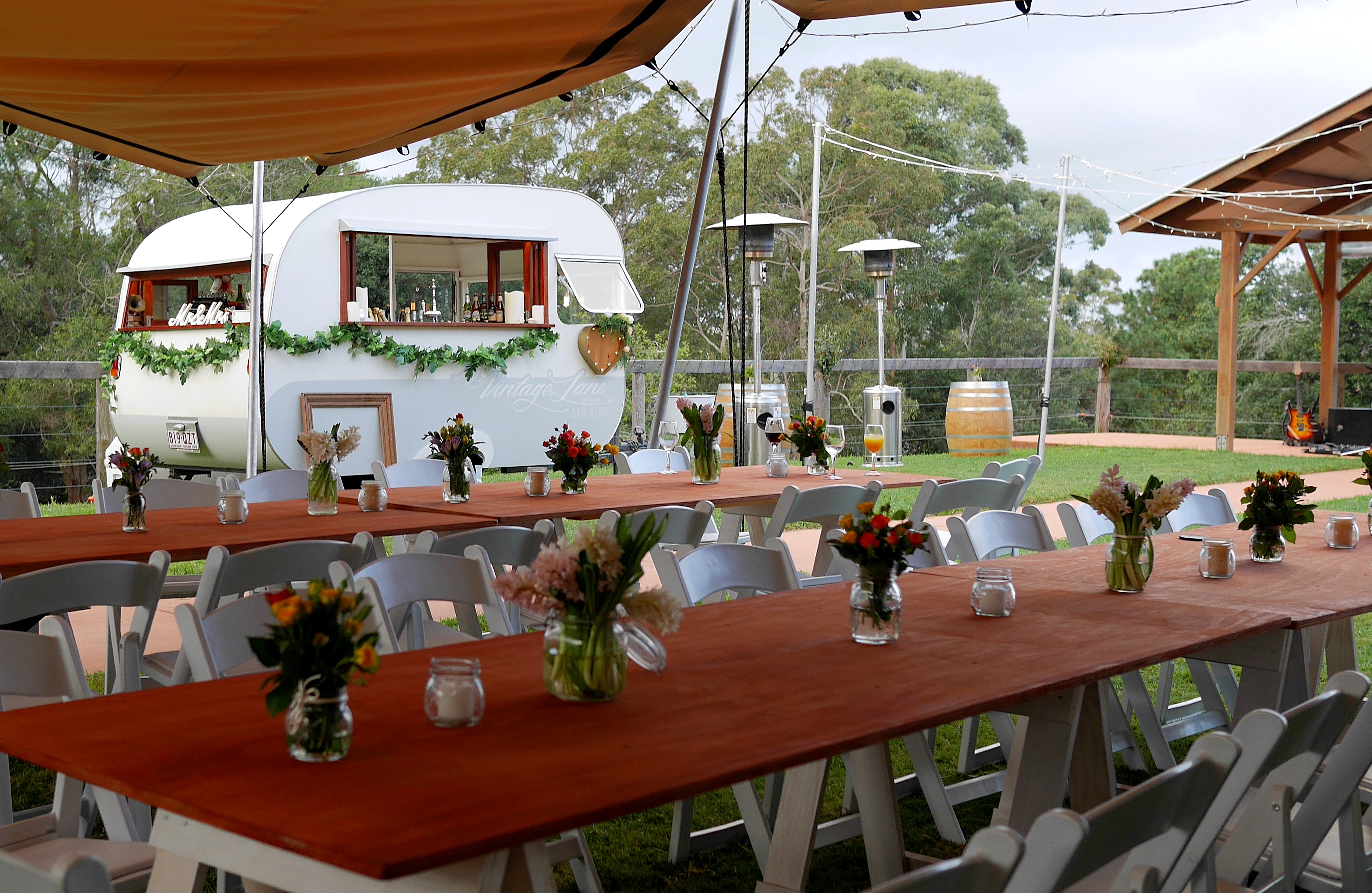 Vintage Caravan Bar & Cafe Hire My Vintage Lane Gold Coast Photo