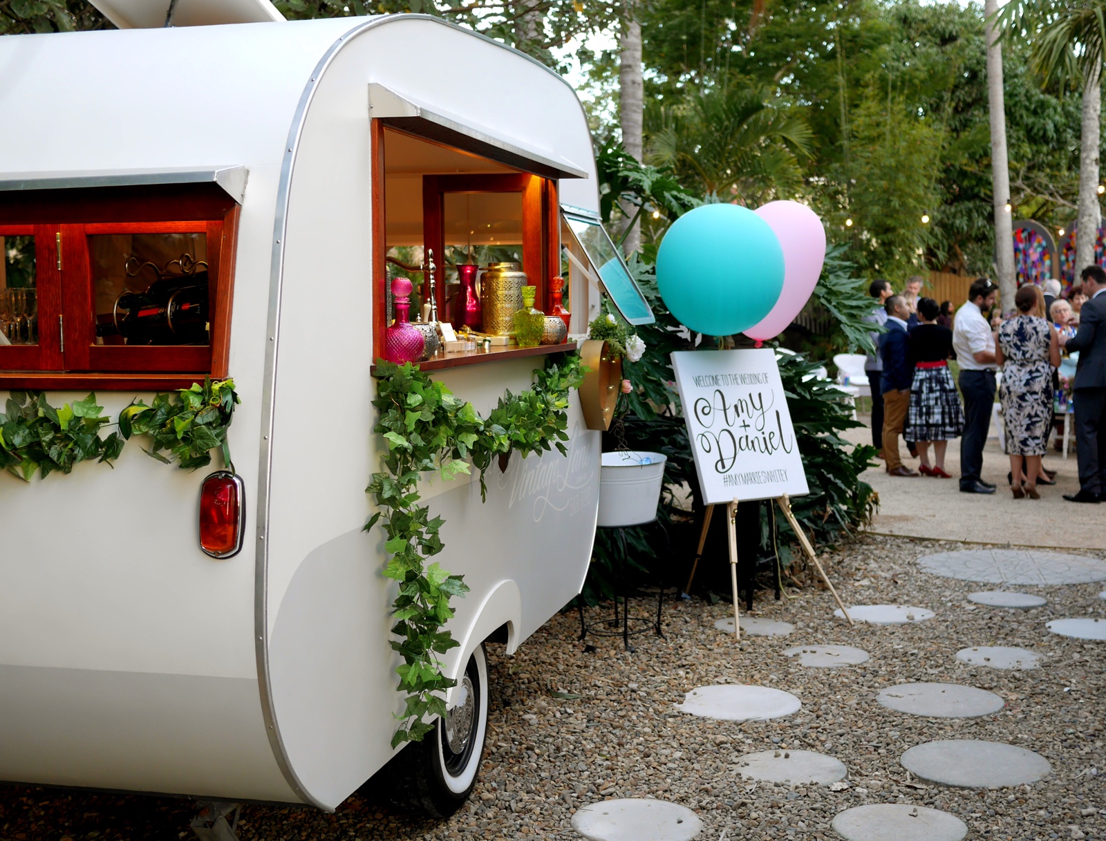 Vintage Caravan Bar & Cafe Hire My Vintage Lane Gold Coast Photo