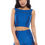 Miniatura: Top Fitness Elastic New - Azul Turquesa