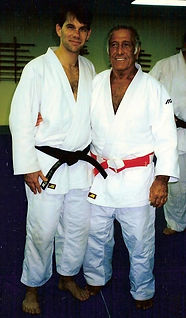 Doug Clark with former Brazilian Olympic Coach George Medhi 8th Dan (2).JPG