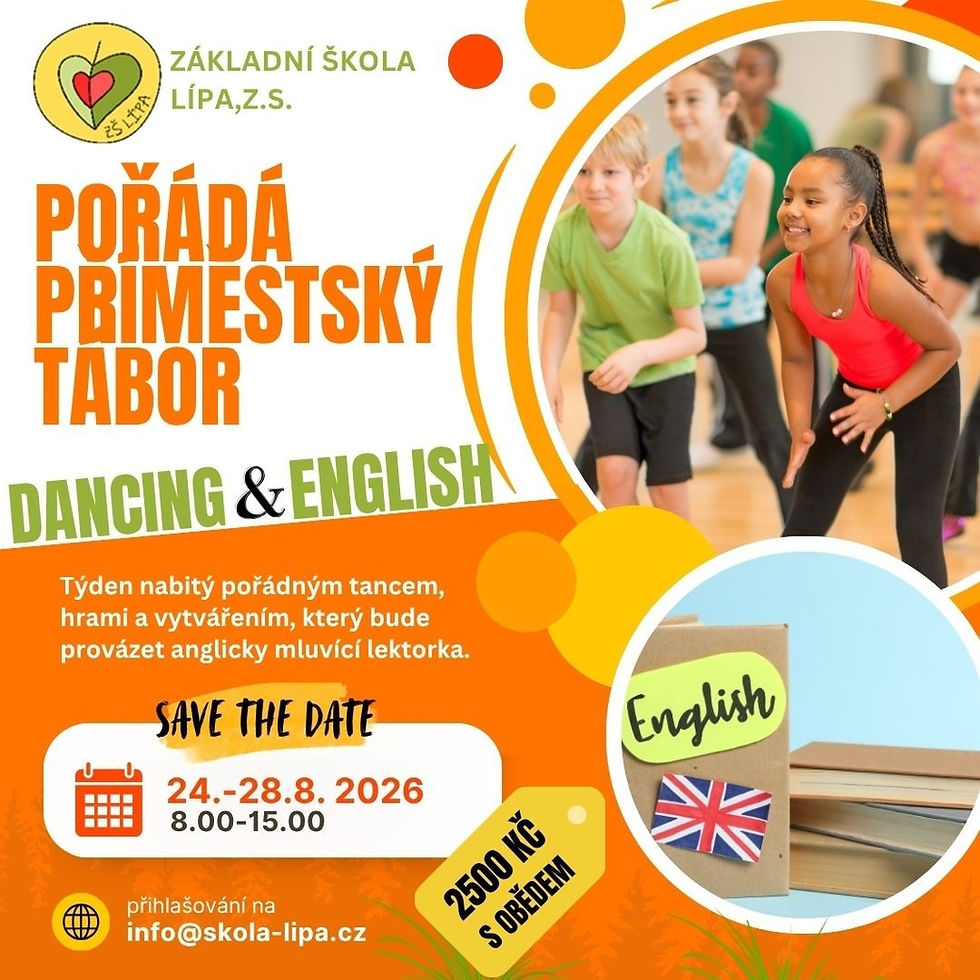 Příměstský tábor "Dancing and English"