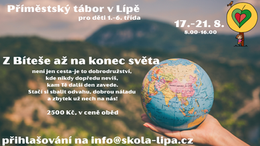 Pozvánka na příměstský tábor