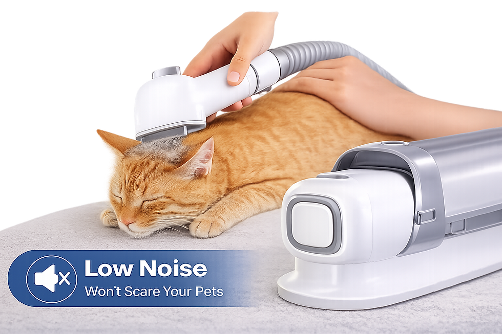 Thumbnail: Pet Grooming Vacuum Kit – 5-in-1 System with 2.3L Capacity for Pet Hair