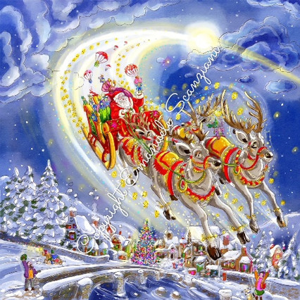 ES012-1 SANTA FUN REINDEERS