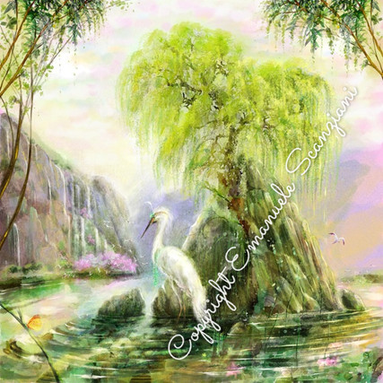 ES018-2 WHITE CRANE JEWELS