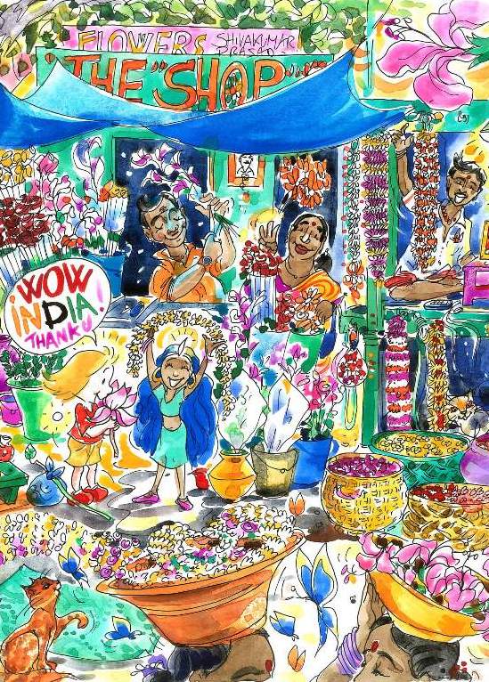 WOW INDE MERCI ! ILLUSTRATIONS