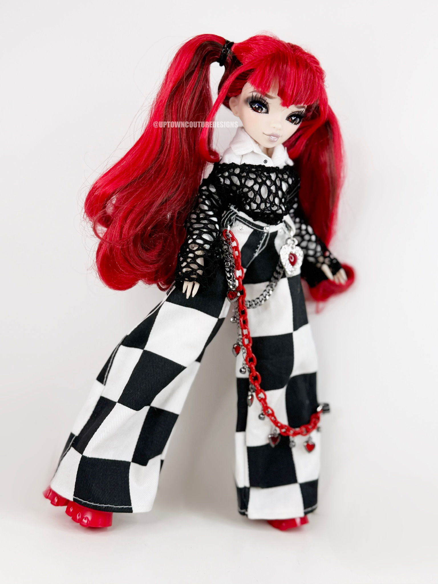 Checkerboard Punk Grid