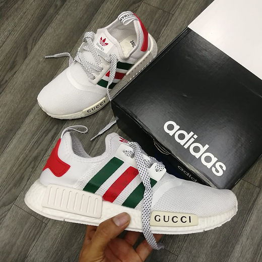 adidas gazelle silver green womens Adidas x Gucci Men's Gazelle GG Supreme Canvas Beige / Ebony Low Top  Sneakers main image 0