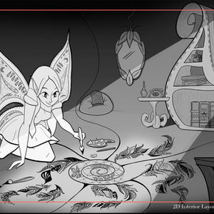 Fairy House - 2d Layout