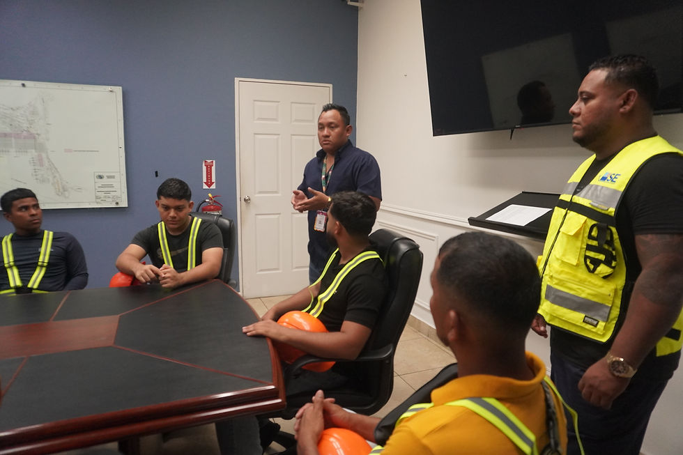 Aspirantes reciben Capacitación para laborar en los Puertos de Balboa y Cristóbal