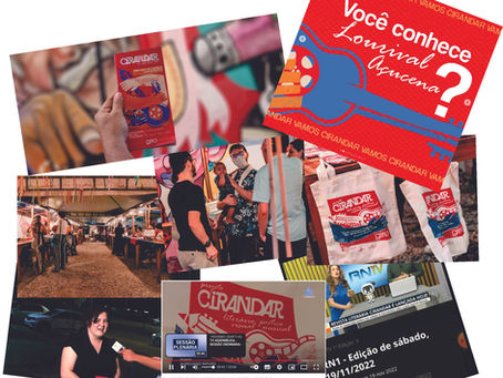 CIRANDAR - Feira literária com 30 poetas