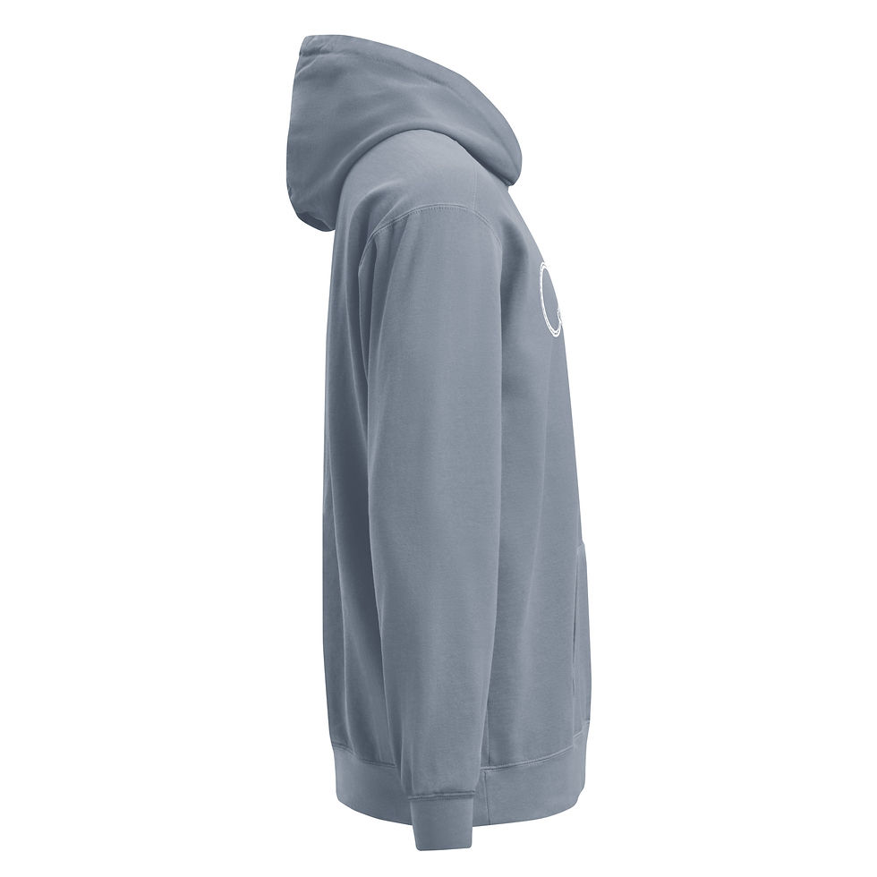 Thumbnail: Snaffle Bit Unisex Garment-Dyed Hoodie